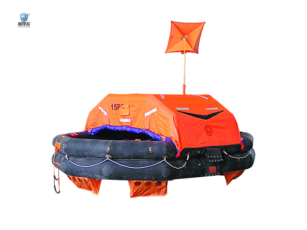 Throw over life raft CHF-A-15/16