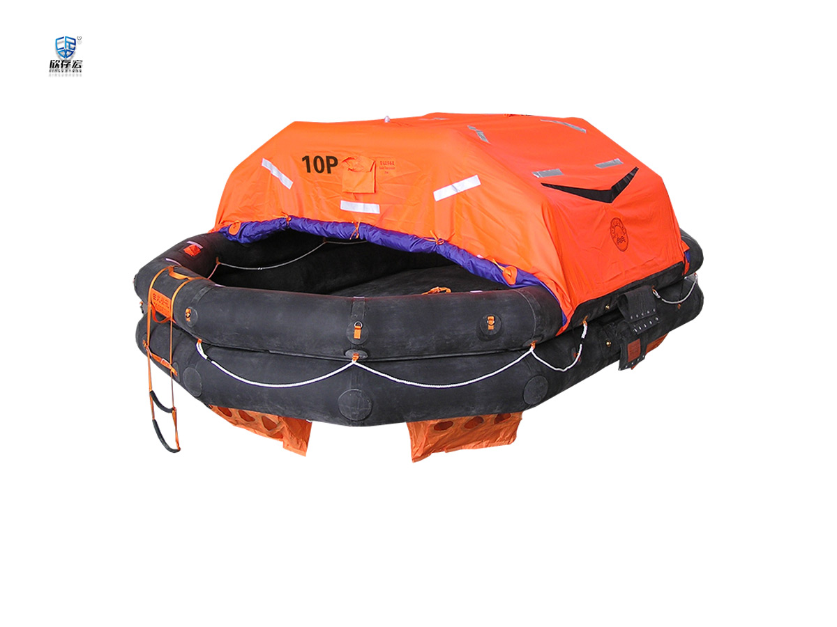 Throw over life raft LR-TO10/12