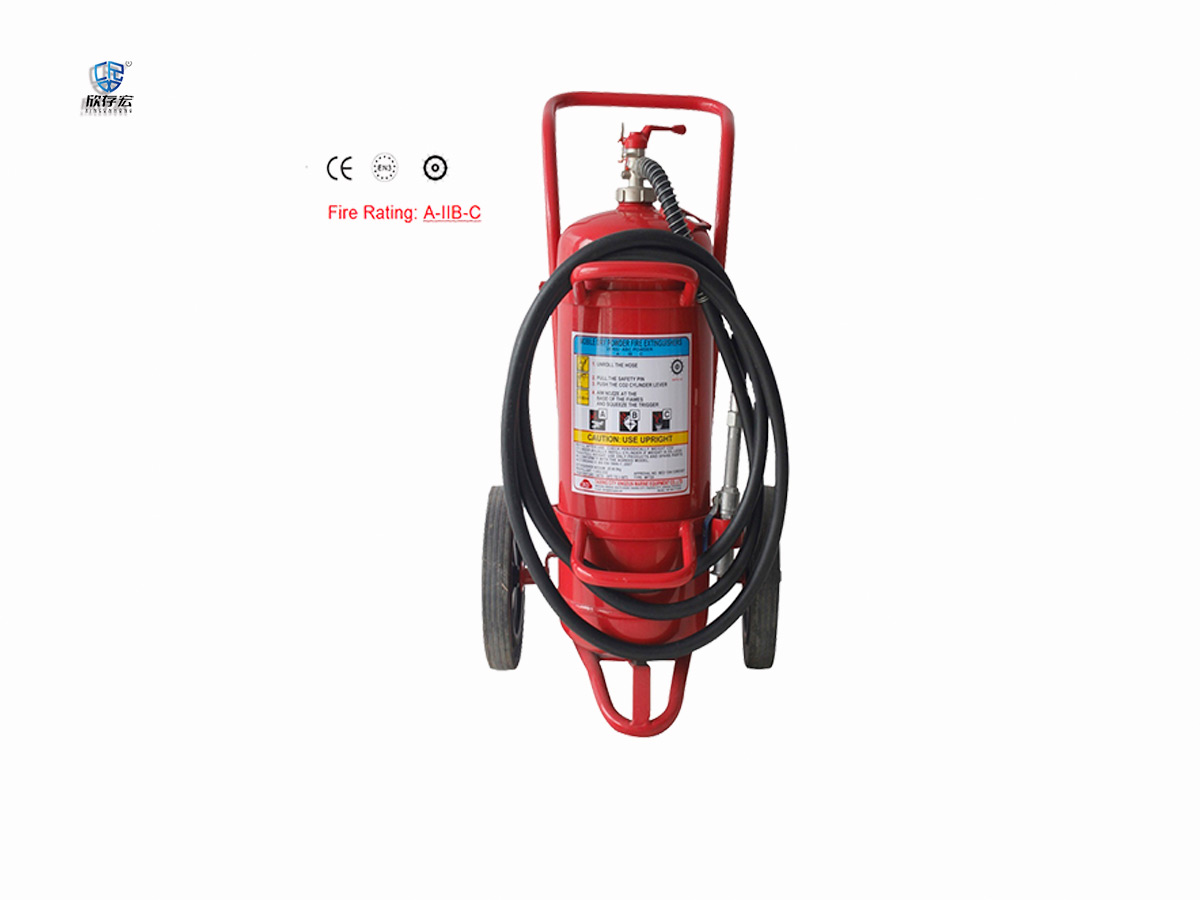 Wheel Powder Fire Extinguisher MFTZ25