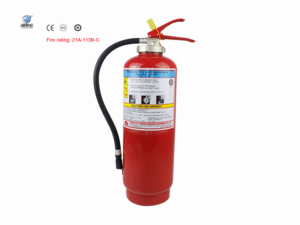 Powder Fire Extinguisher(Gas Ejection)_FDP/ABC6